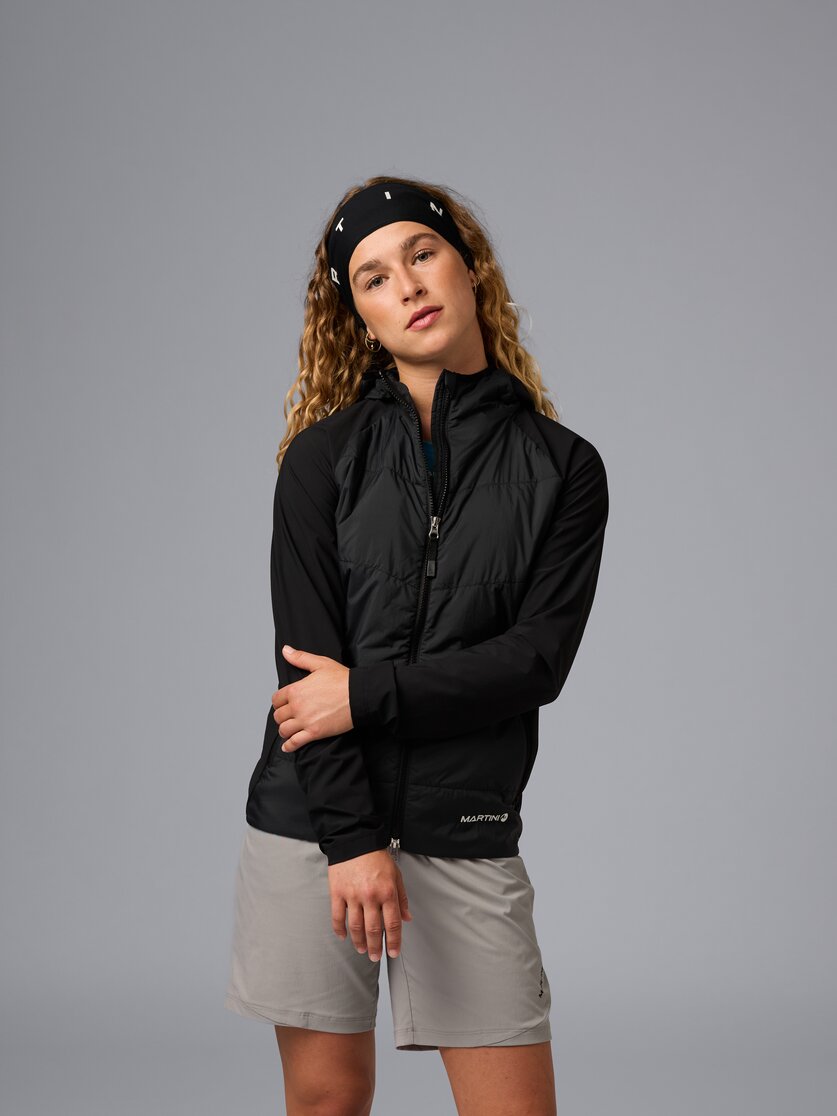 Martini Sportswear - Highventure Hybrid Jacket G-Loft® W - Hybridjacken in black - Vorderansicht Model - Damen
