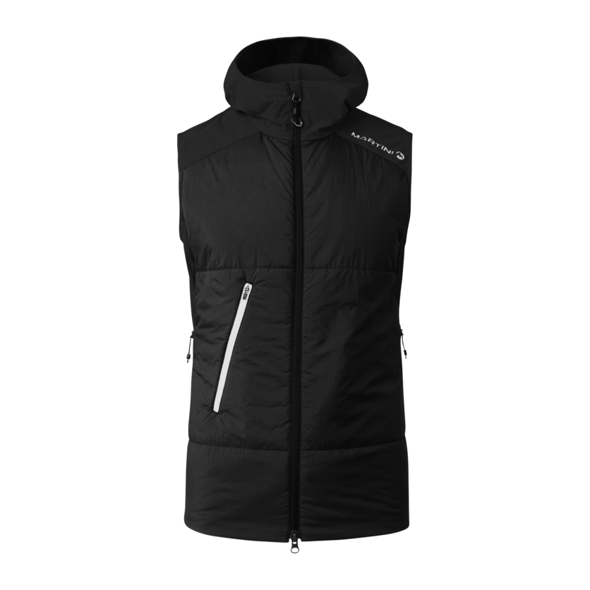 Martini Sportswear - Trektech Hybrid Vest G-Loft® M - Westen in black - Vorderansicht - Herren