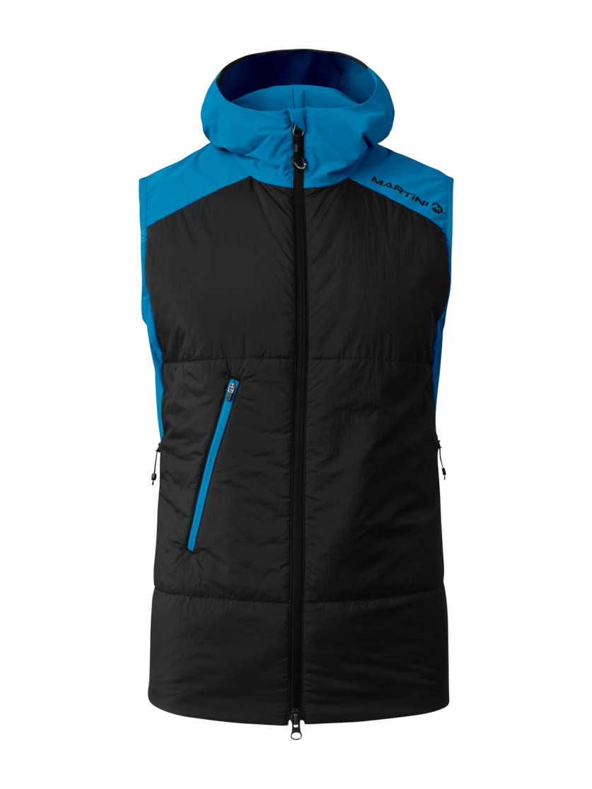 Martini Sportswear - Trektech Hybrid Vest G-Loft® M - Westen in imperial-black - Vorderansicht - Herren