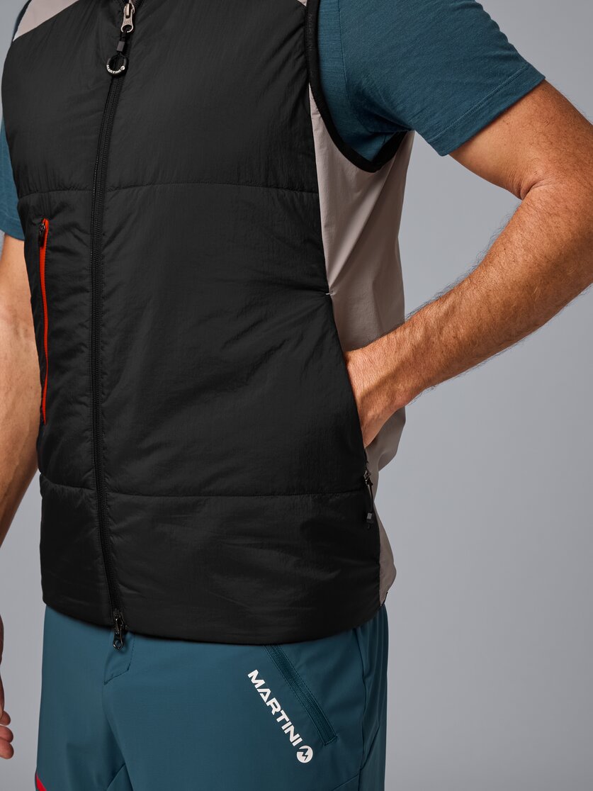 Martini Sportswear - Trektech Hybrid Vest G-Loft® M - Westen in black - Detail 3 - Herren