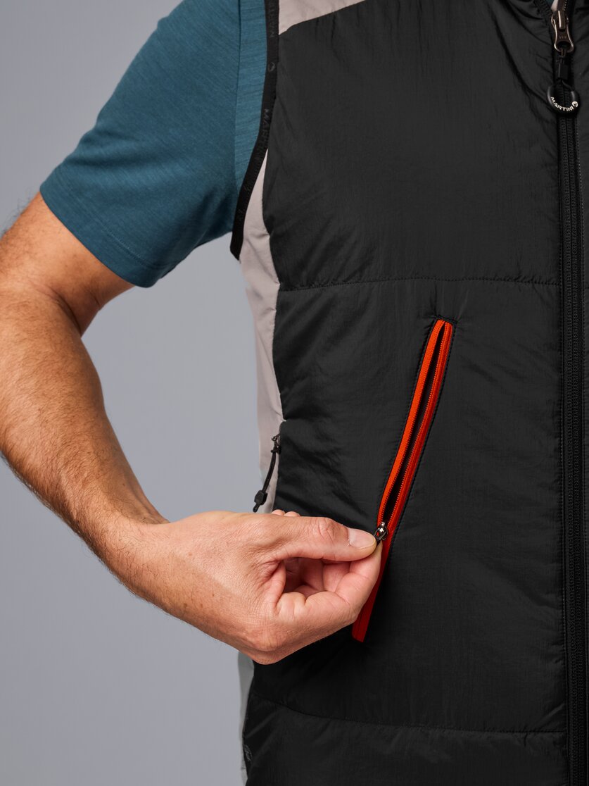 Martini Sportswear - Trektech Hybrid Vest G-Loft® M - Westen in black - Detail 4 - Herren