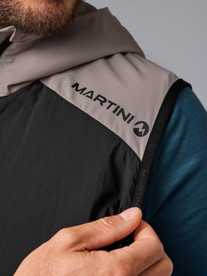 Martini Sportswear - Trektech Hybrid Vest G-Loft® M - Westen in black - Detail 6 - Herren