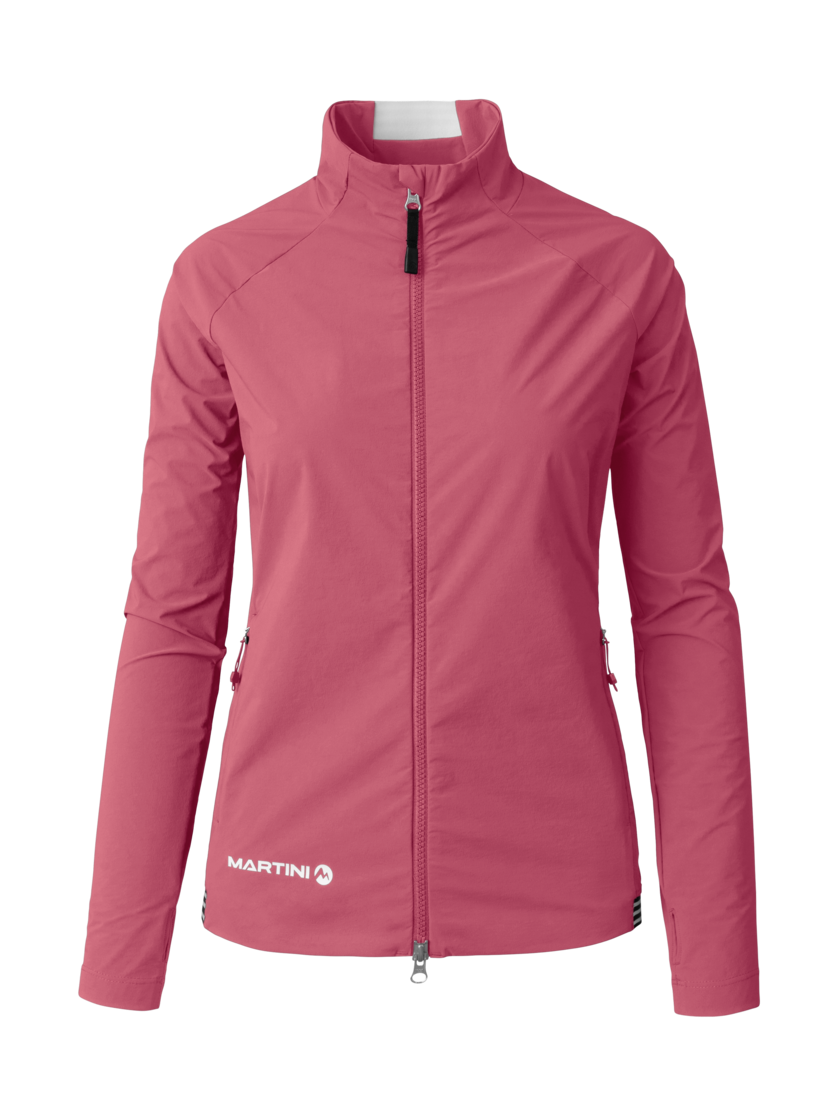 Martini Sportswear - Trektech Midlayer Jacket W - Midlayers in blossom - front view - Women