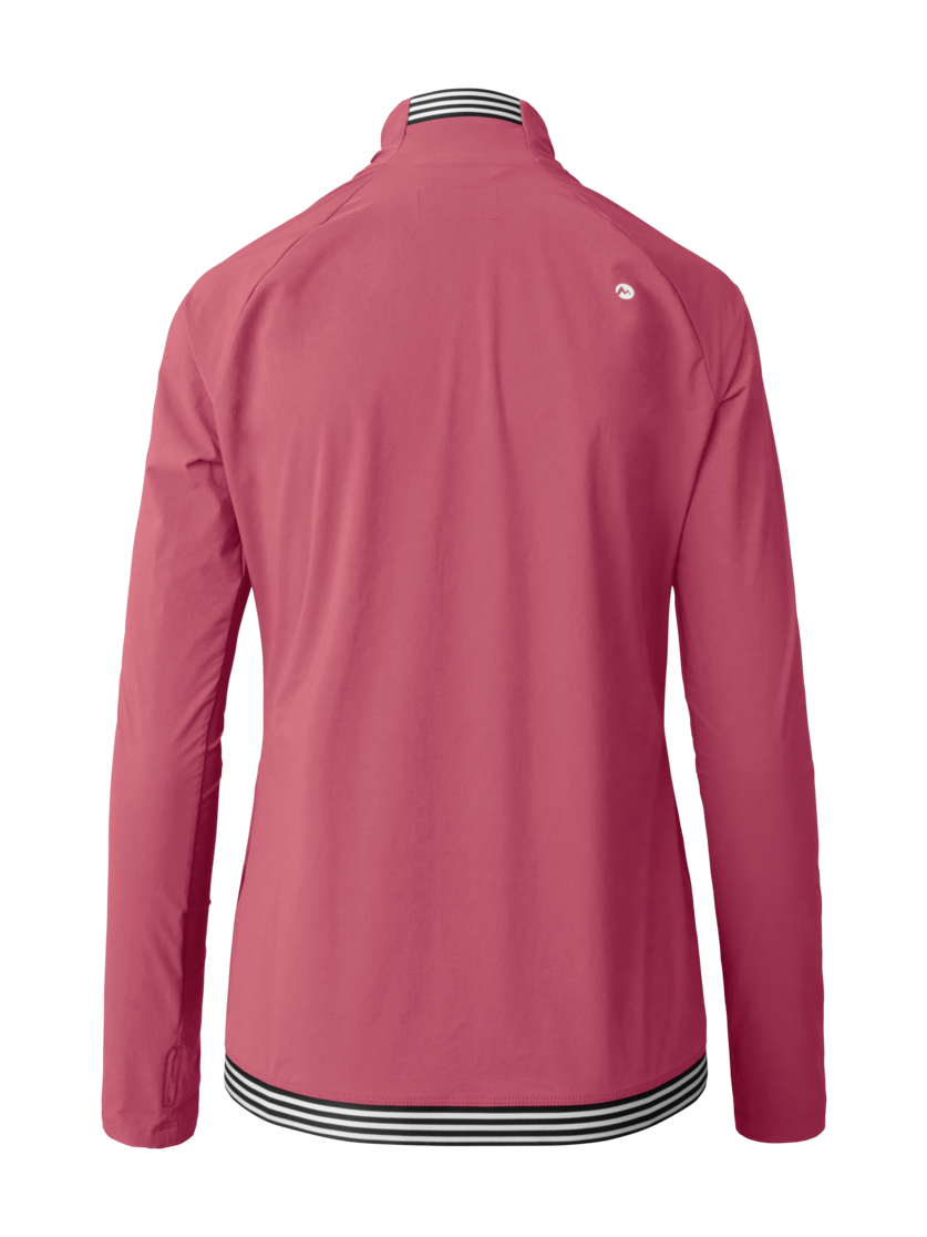Martini Sportswear - Trektech Midlayer Jacket W - Midlayers in blossom - rear view - Women