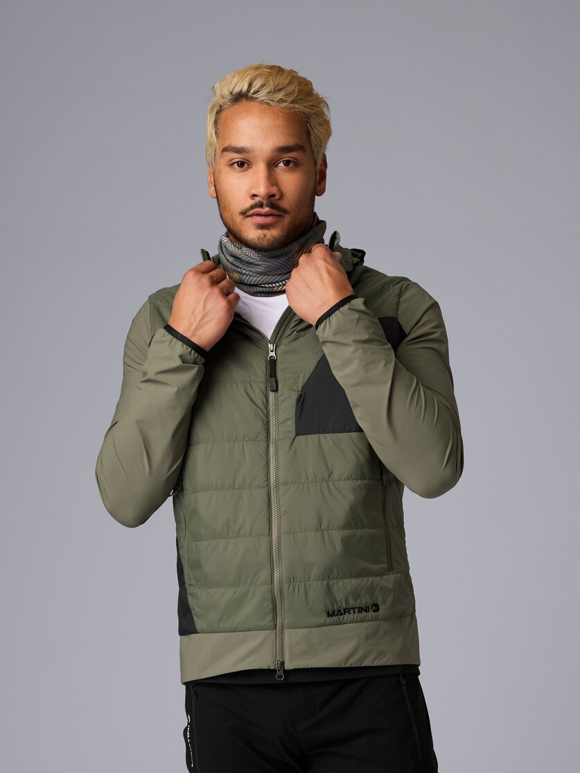 Martini Sportswear - Highventure Hybrid Jacket Primaloft® M - Hybridjacken in tendril-black - Vorderansicht Model - Herren