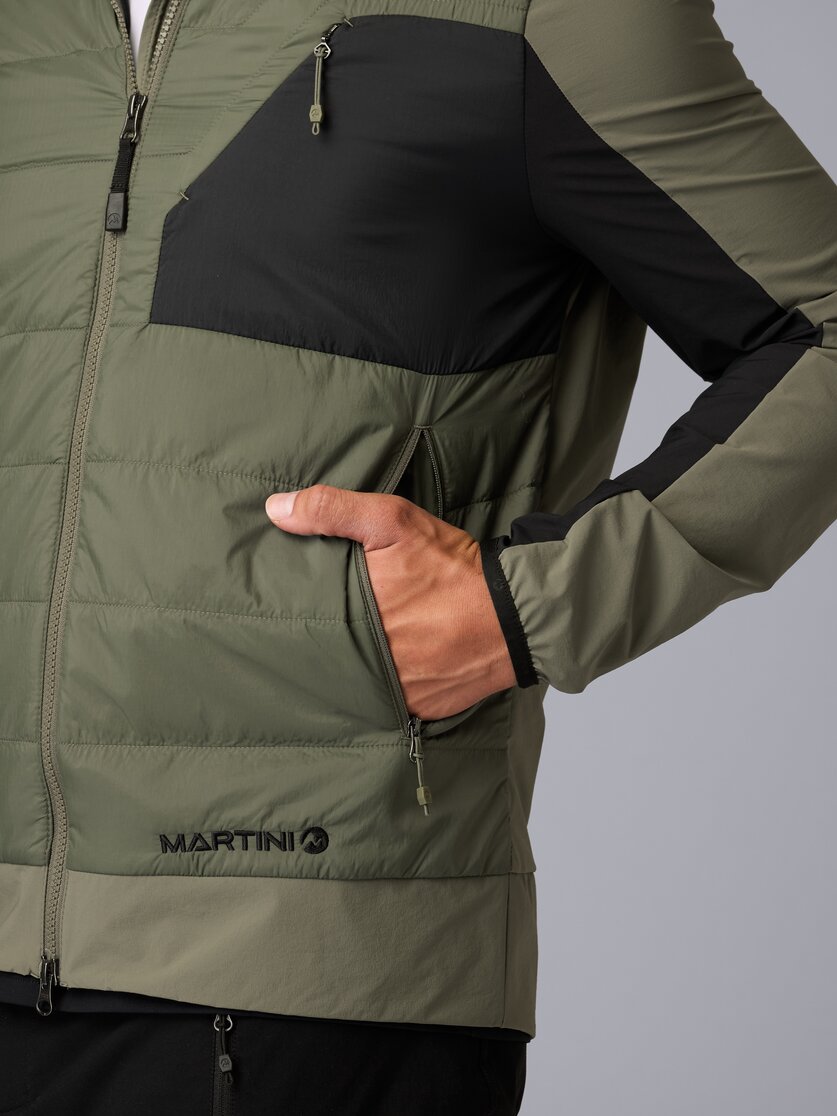 Martini Sportswear - Highventure Hybrid Jacket Primaloft® M - Hybridjacken in tendril-black - Detail 3 - Herren