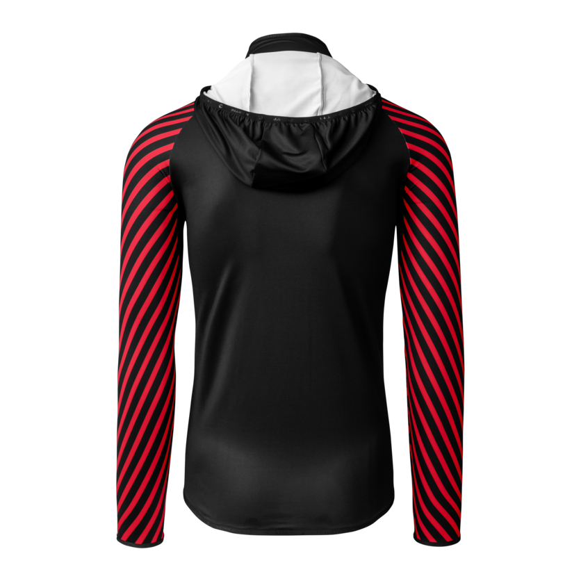 Martini Sportswear - Timebeat Midlayer Jacket Uni - Rennanzug - Oberteile in black-mars - Rückansicht - Unisex