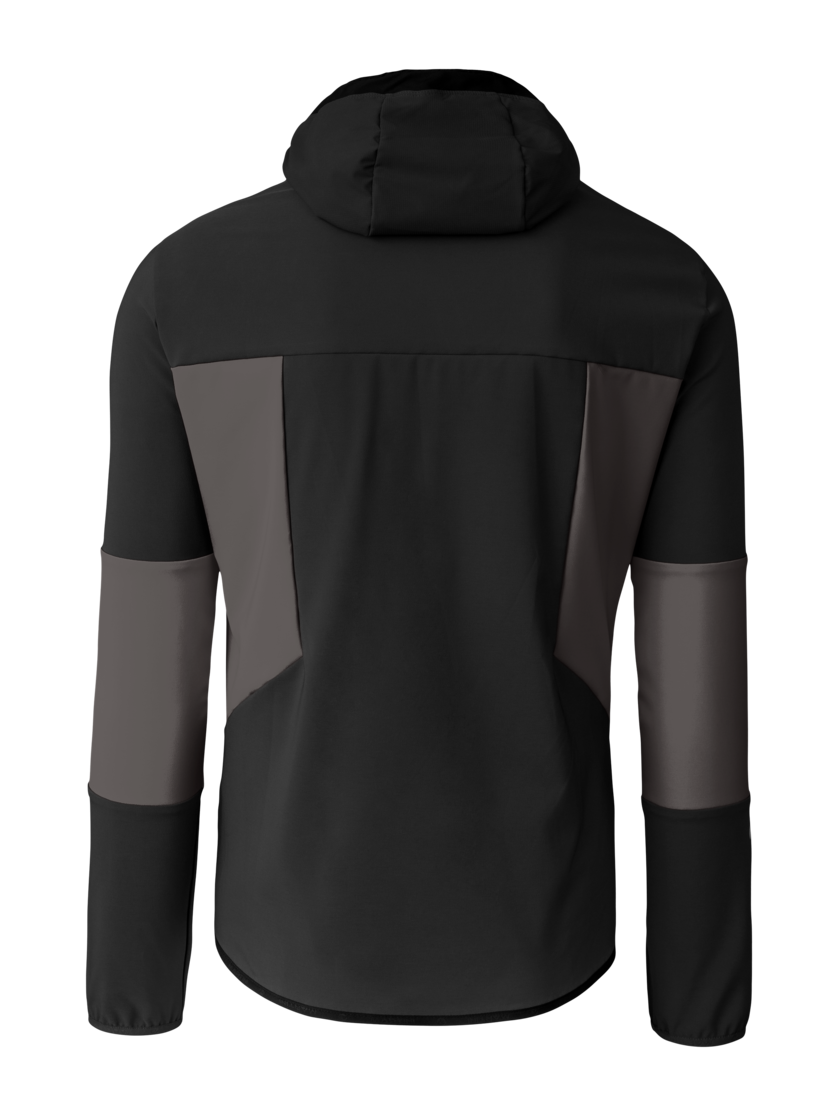 Martini Sportswear - Wildtrack Hybrid Jacket Primaloft® Active M - Hybridjacken in black-steel - Rückansicht - Herren