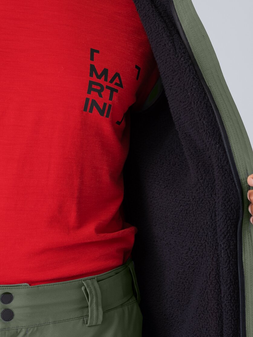 Martini Sportswear - Wildtrack Hybrid Jacket Primaloft® Active M - Hybridjacken in mosstone-mars - Detail 6 - Herren