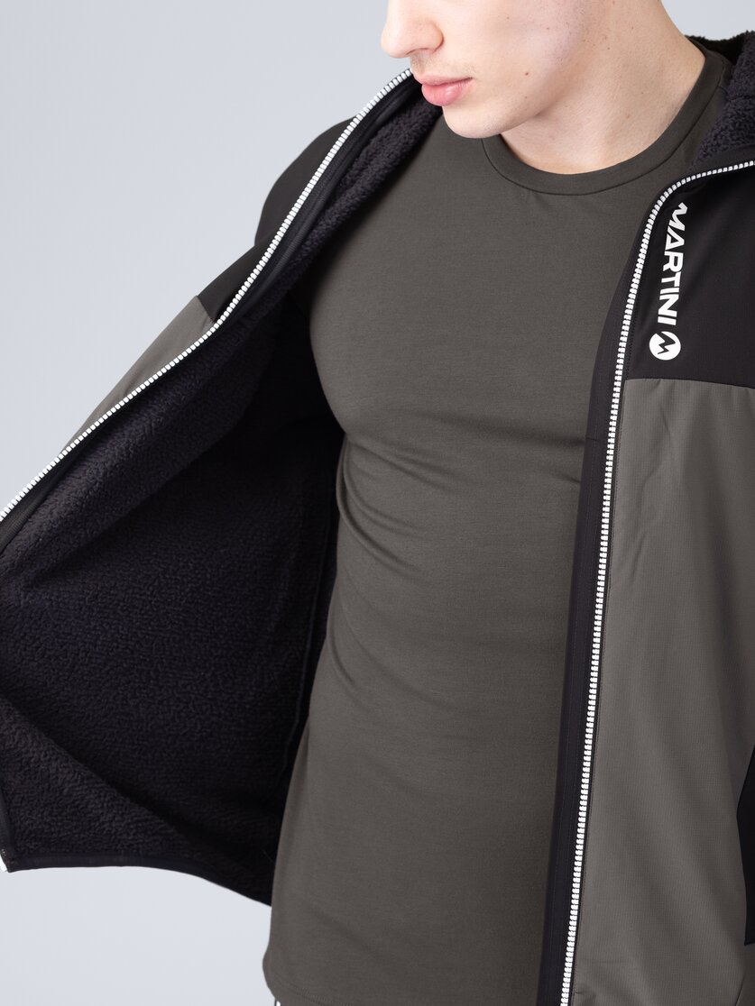 Martini Sportswear - Wildtrack Jacket Primaloft® Active M - Primaloft & Gloft Jacken in mosstone-mars - Detail 6 - Herren