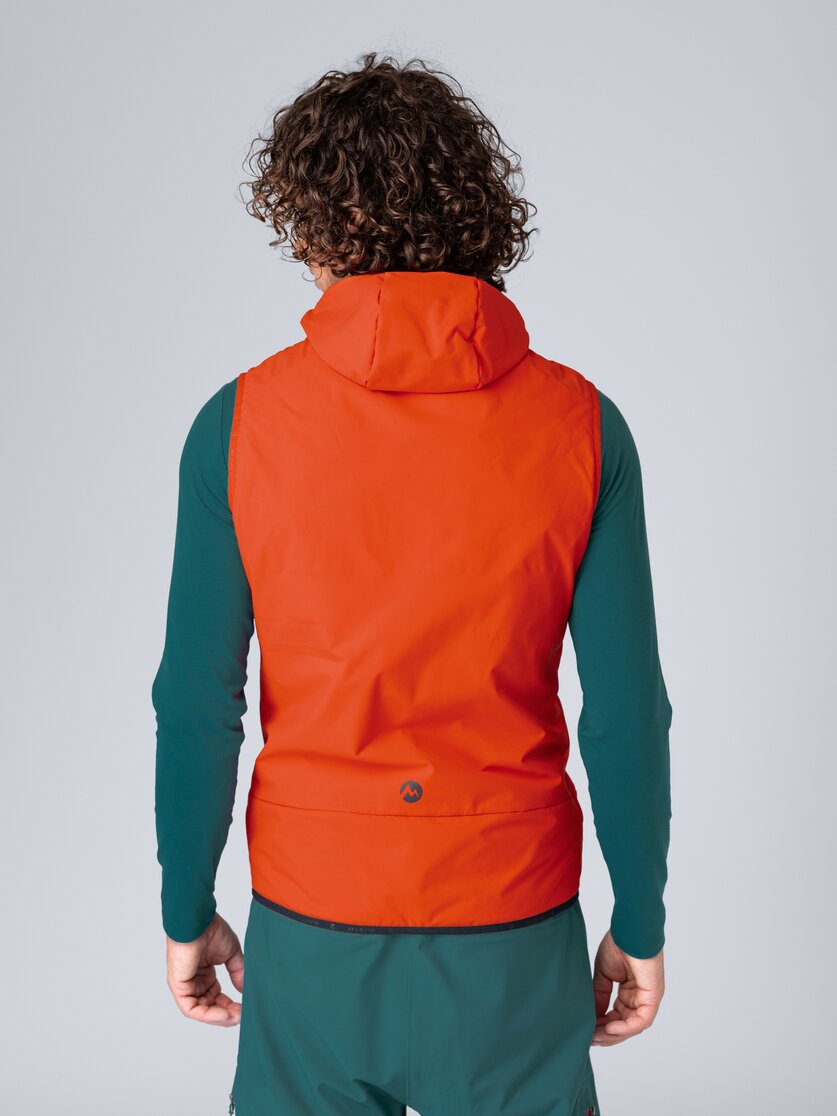 Martini Sportswear - Wildtrack Vest Primaloft® Active M - Westen in mosstone - Rückansicht Model - Herren
