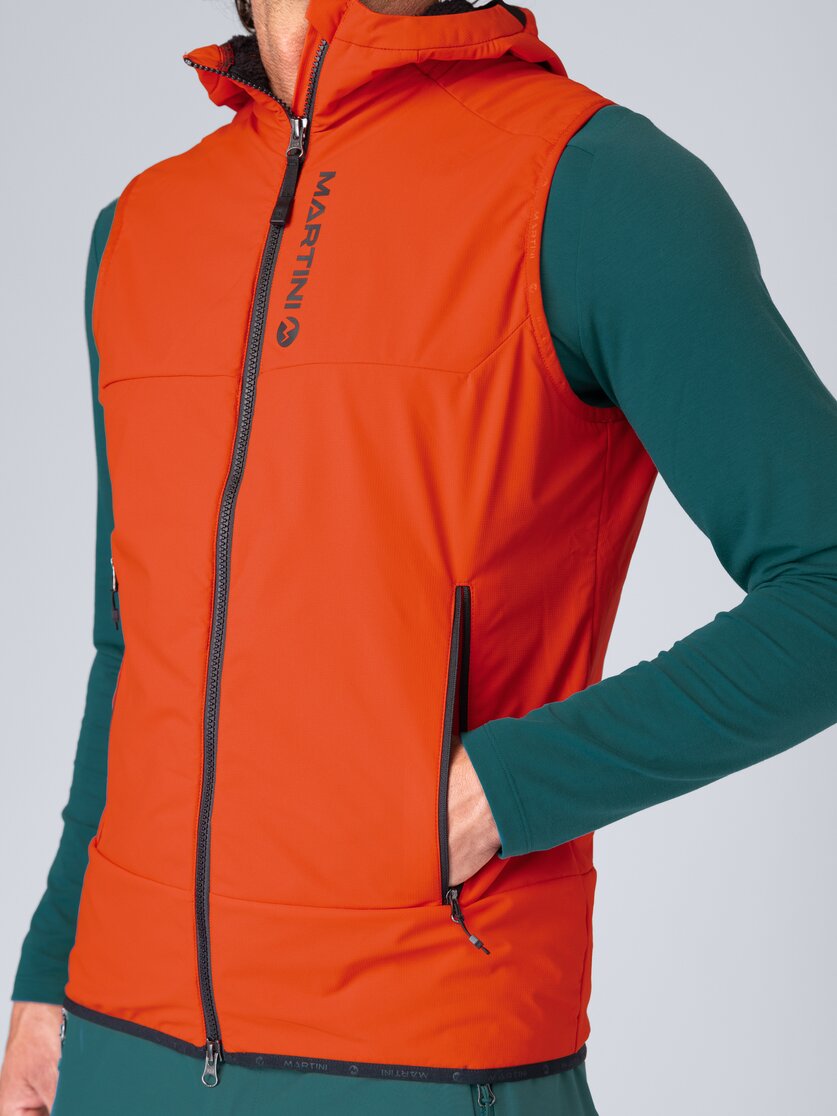 Martini Sportswear - Wildtrack Vest Primaloft® Active M - Westen in mosstone - Detail 2 - Herren