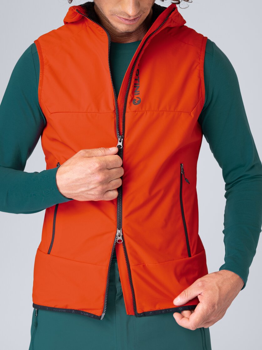 Martini Sportswear - Wildtrack Vest Primaloft® Active M - Westen in mosstone - Detail 3 - Herren