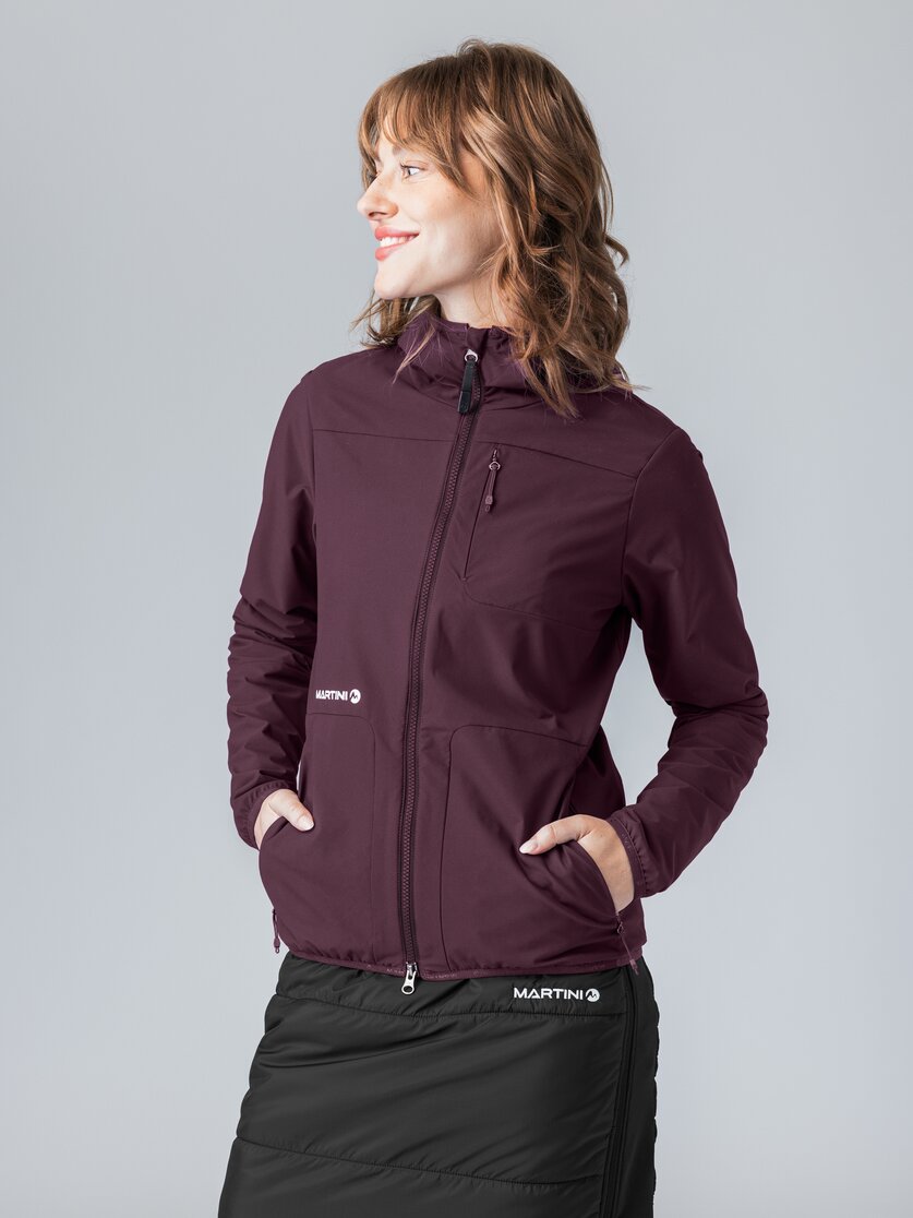 Martini Sportswear - Wildtrack Jacket Primaloft® Active W - Primaloft & Gloft Jacken in mosstone-black - Vorderansicht Model - Damen