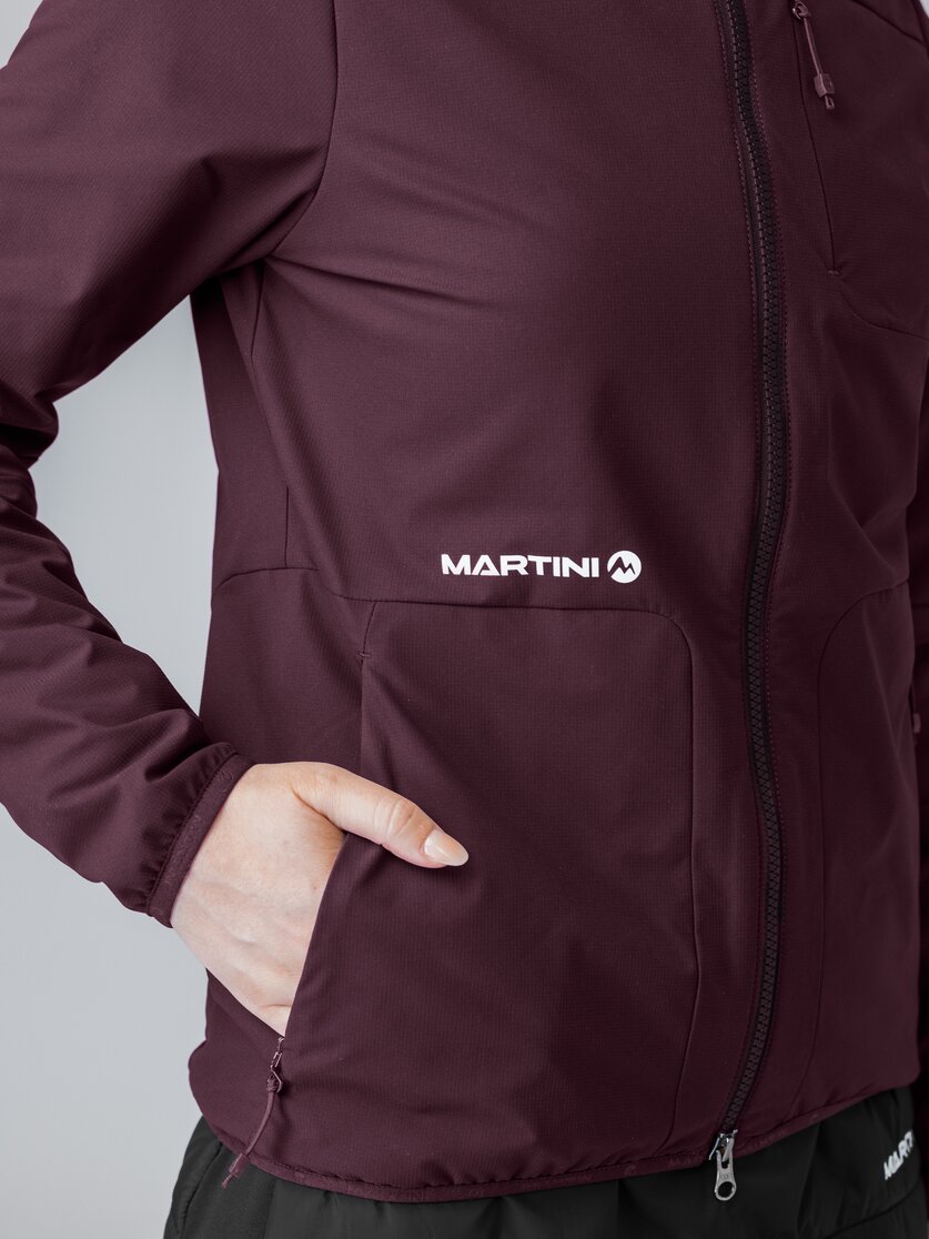 Martini Sportswear - Wildtrack Jacket Primaloft® Active W - Primaloft & Gloft Jacken in mosstone-black - Detail 1 - Damen