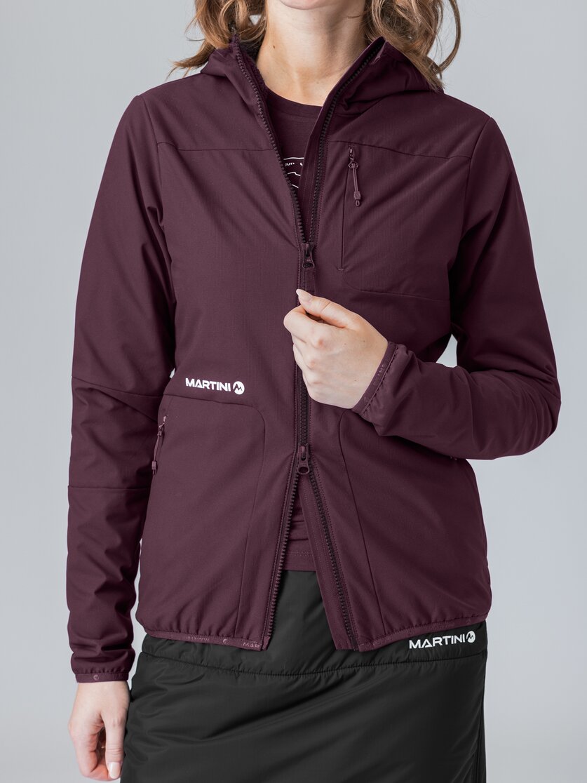 Martini Sportswear - Wildtrack Jacket Primaloft® Active W - Primaloft & Gloft Jacken in mosstone-black - Detail 2 - Damen