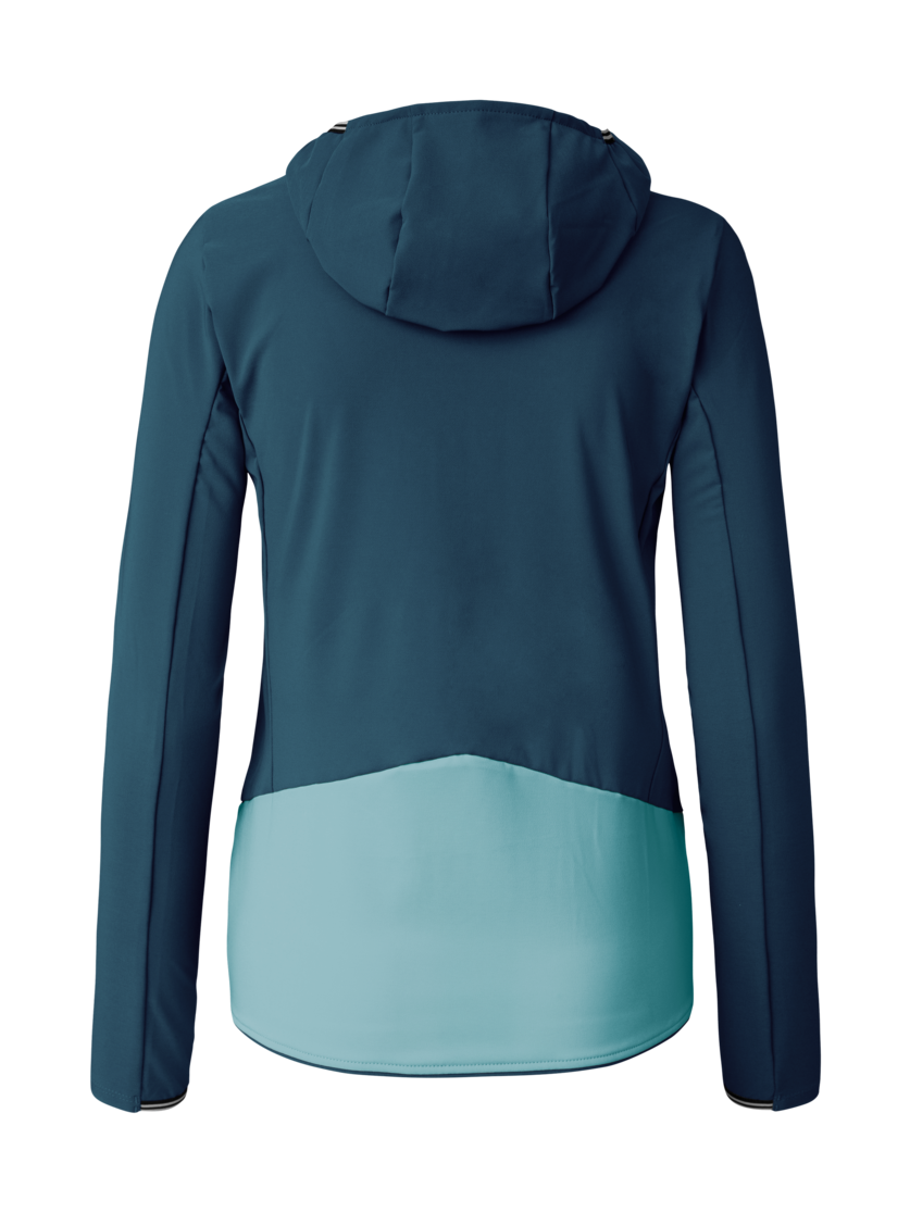 Martini Sportswear - Wildtrack Hybrid Jacket Primaloft® Active W - Hybridjacken in poseidon-surf - Rückansicht - Damen