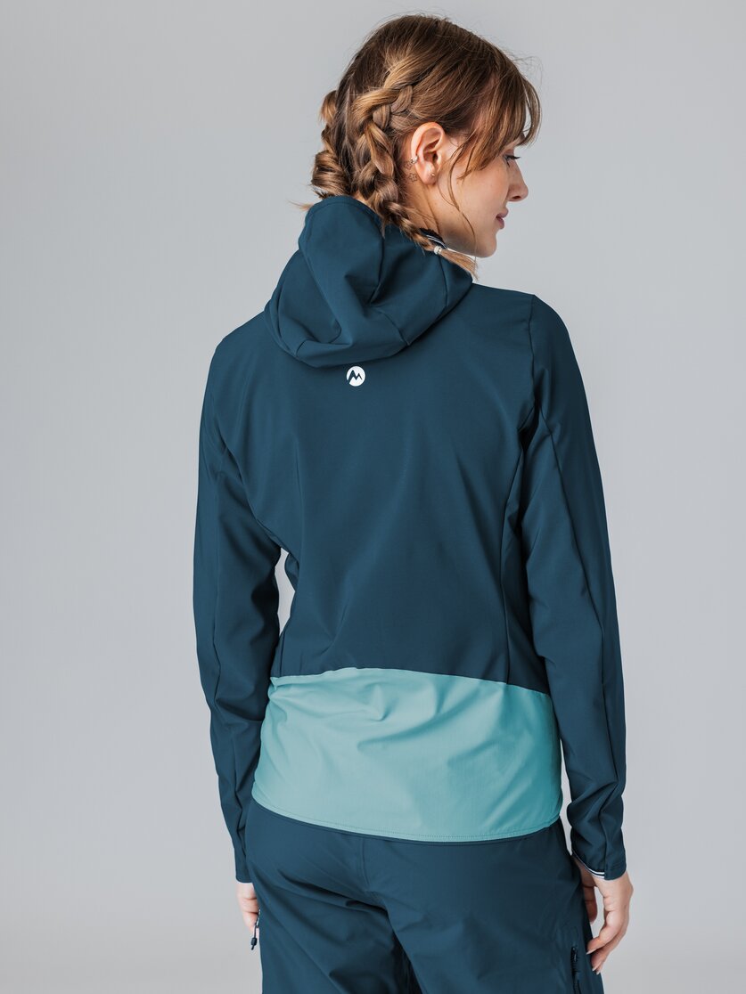 Martini Sportswear - Wildtrack Hybrid Jacket Primaloft® Active W - Hybridjacken in mosstone-black - Vorderansicht Model - Damen