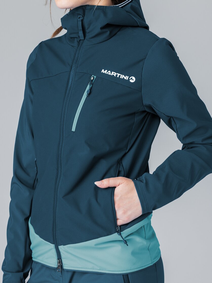 Martini Sportswear - Wildtrack Hybrid Jacket Primaloft® Active W - Hybridjacken in mosstone-black - Detail 1 - Damen