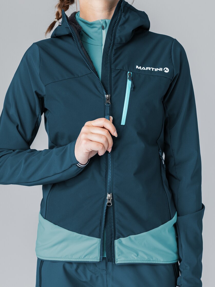Martini Sportswear - Wildtrack Hybrid Jacket Primaloft® Active W - Hybridjacken in mosstone-black - Detail 2 - Damen