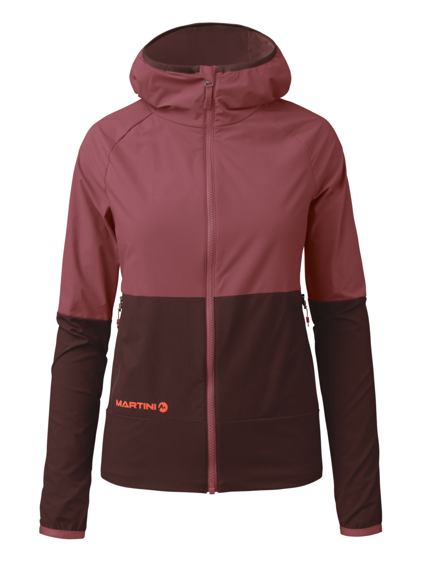 Martini Sportswear - Wildtrack Hybrid Jacket Primaloft® Active W - Primaloft & Gloft Jacken in winter apple-peakan - Vorderansicht - Damen