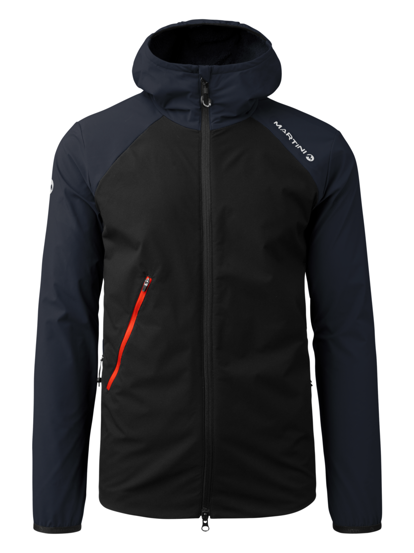 Martini Sportswear - Wildtrack Hybrid Jacket Primaloft® Active M - Giacche ibride in true navy-black - vista frontale - Uomo