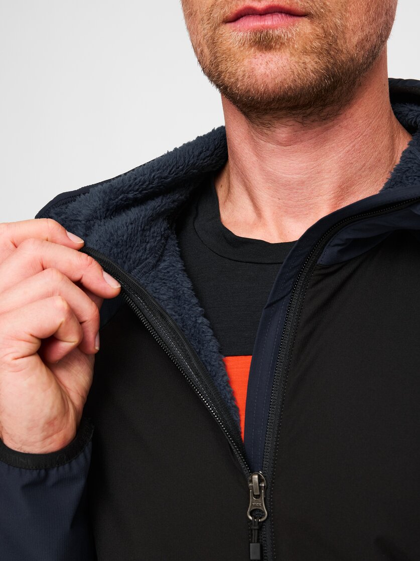 Martini Sportswear - Wildtrack Hybrid Jacket Primaloft® Active M - Giacche ibride in peakan-black - Dettaglio 6 - Uomo