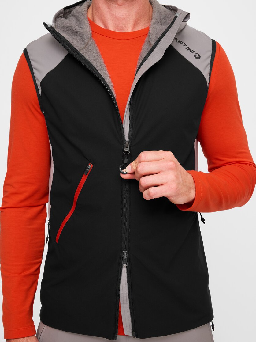 Martini Sportswear - Wildtrack Hybrid Vest Primaloft® Active M - Gilet in black - Dettaglio 4 - Uomo
