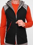 Martini Sportswear - Wildtrack Hybrid Vest Primaloft® Active M - Westen in black - Detail 4 - Herren