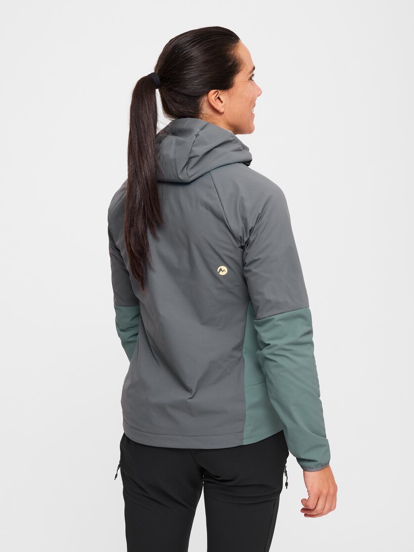 Martini Sportswear - Wildtrack Plus Padded Jacket Primaloft® Active W - Primaloft & Gloft Jackets in true navy - rear view model - Women
