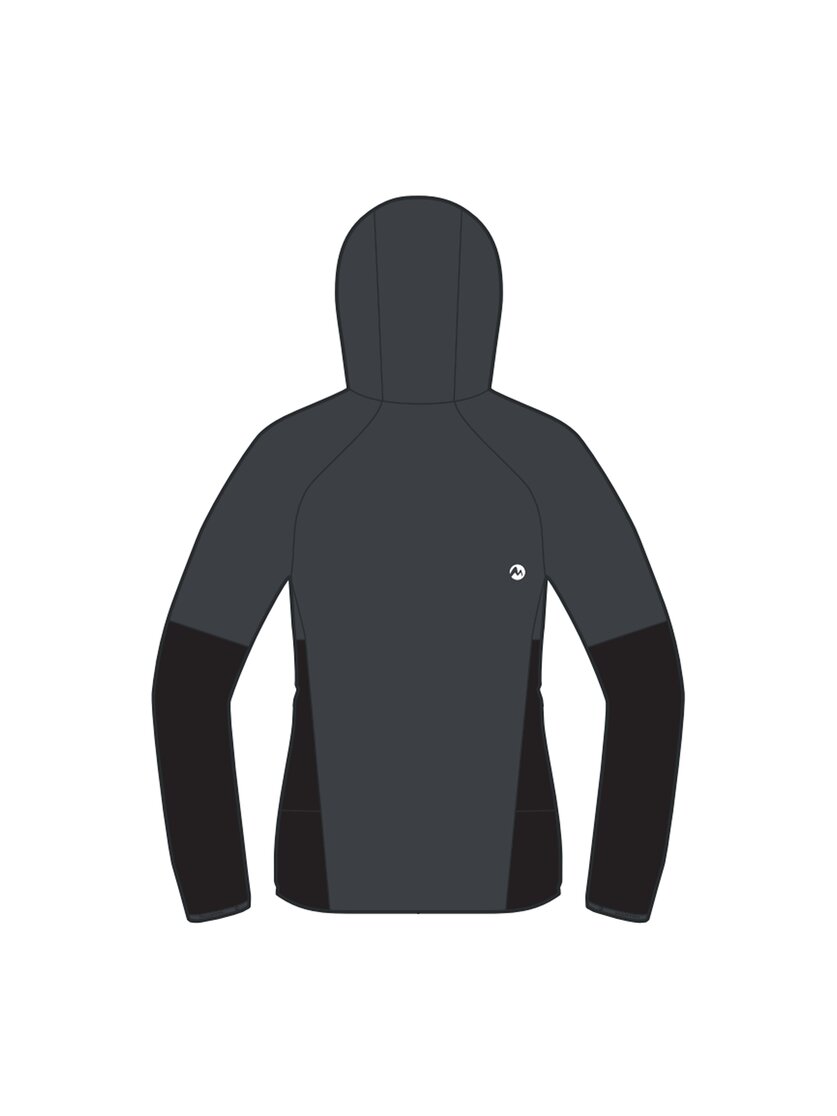Martini Sportswear - Wildtrack Plus Padded Jacket Primaloft® Active W - Primaloft & Gloft Jacken in night lake - Rückansicht - Damen