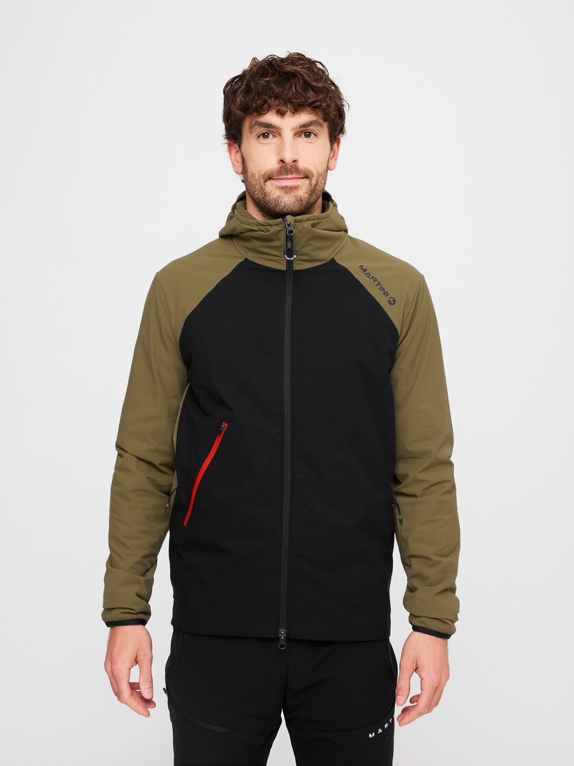 Martini Sportswear - Wildtrack Plus Padded Jacket Primaloft® Active M - Primaloft & Gloft Jacken in true navy-black - Vorderansicht Model - Herren