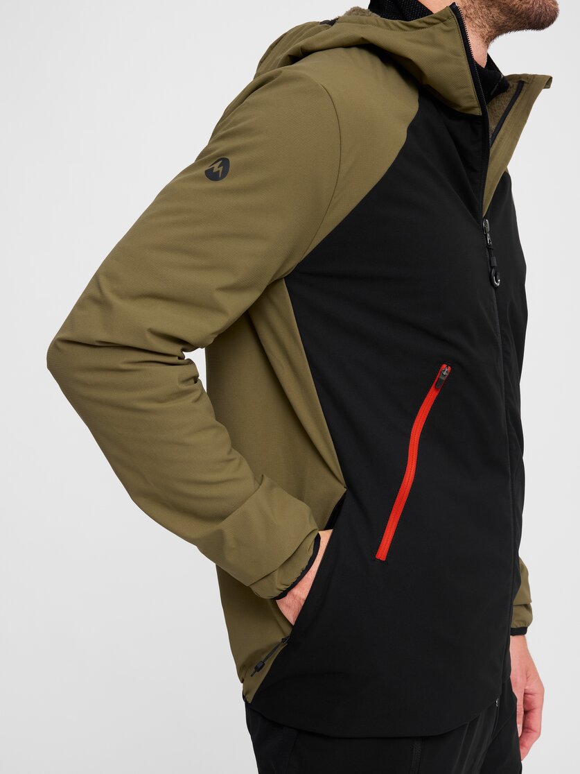Martini Sportswear - Wildtrack Plus Padded Jacket Primaloft® Active M - Primaloft & Gloft Jacken in true navy-black - Detail 2 - Herren