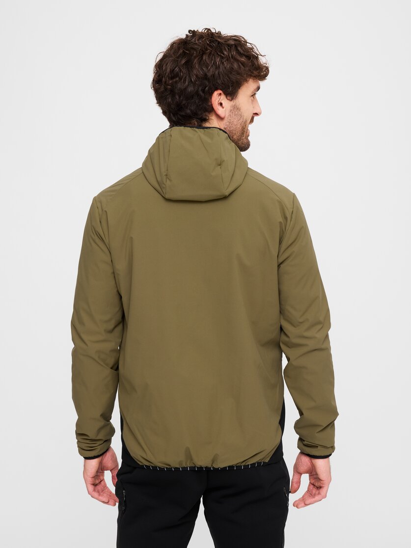 Martini Sportswear - Wildtrack Plus Padded Jacket Primaloft® Active M - Primaloft & Gloft Jacken in true navy-black - Rückansicht Model - Herren