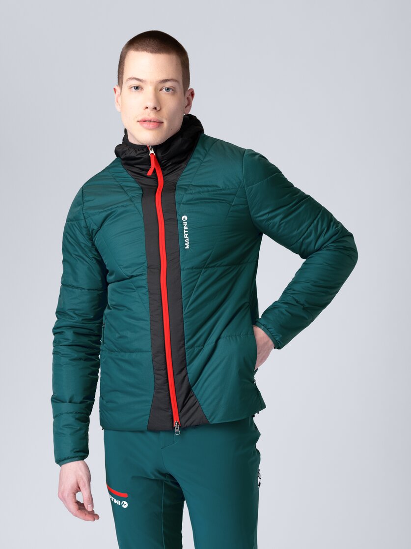 Martini Sportswear - Argon Padded Jacket G-LOFT® M - Primaloft & Gloft Jackets in seaport-lava - front view model - Men