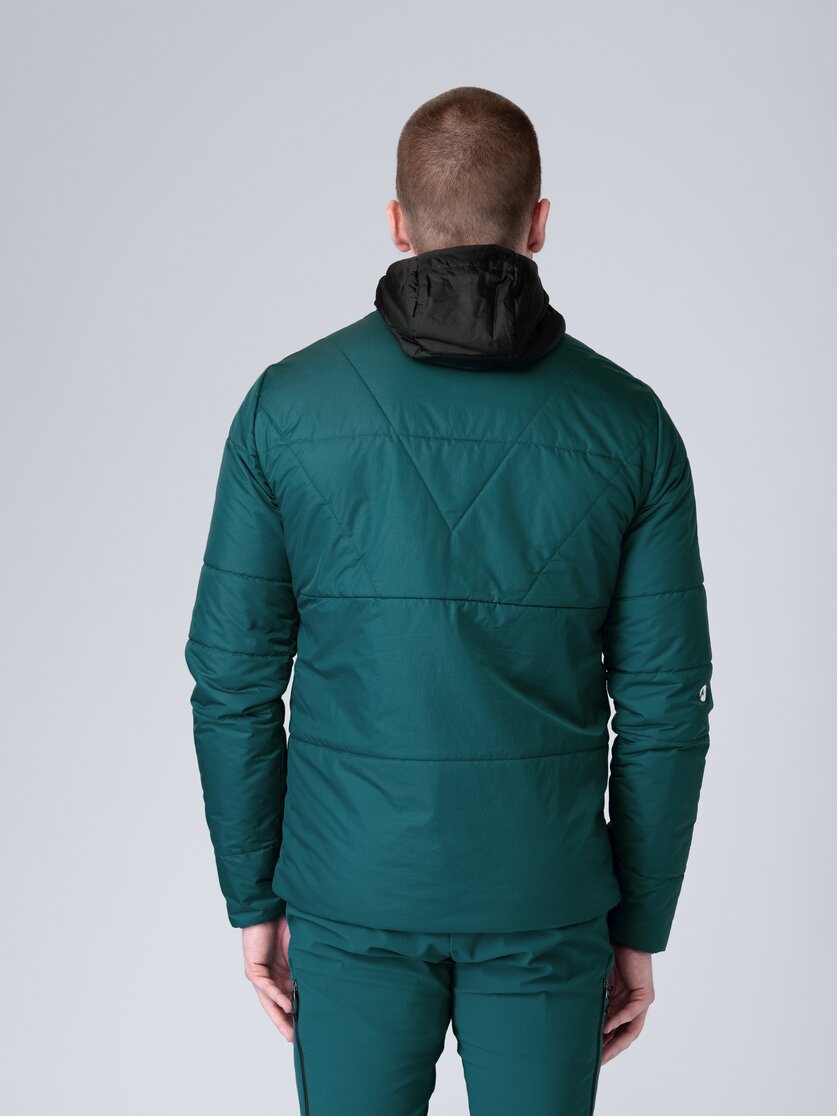 Martini Sportswear - Argon Padded Jacket G-LOFT® M - Primaloft & Gloft Jackets in seaport-lava - rear view model - Men