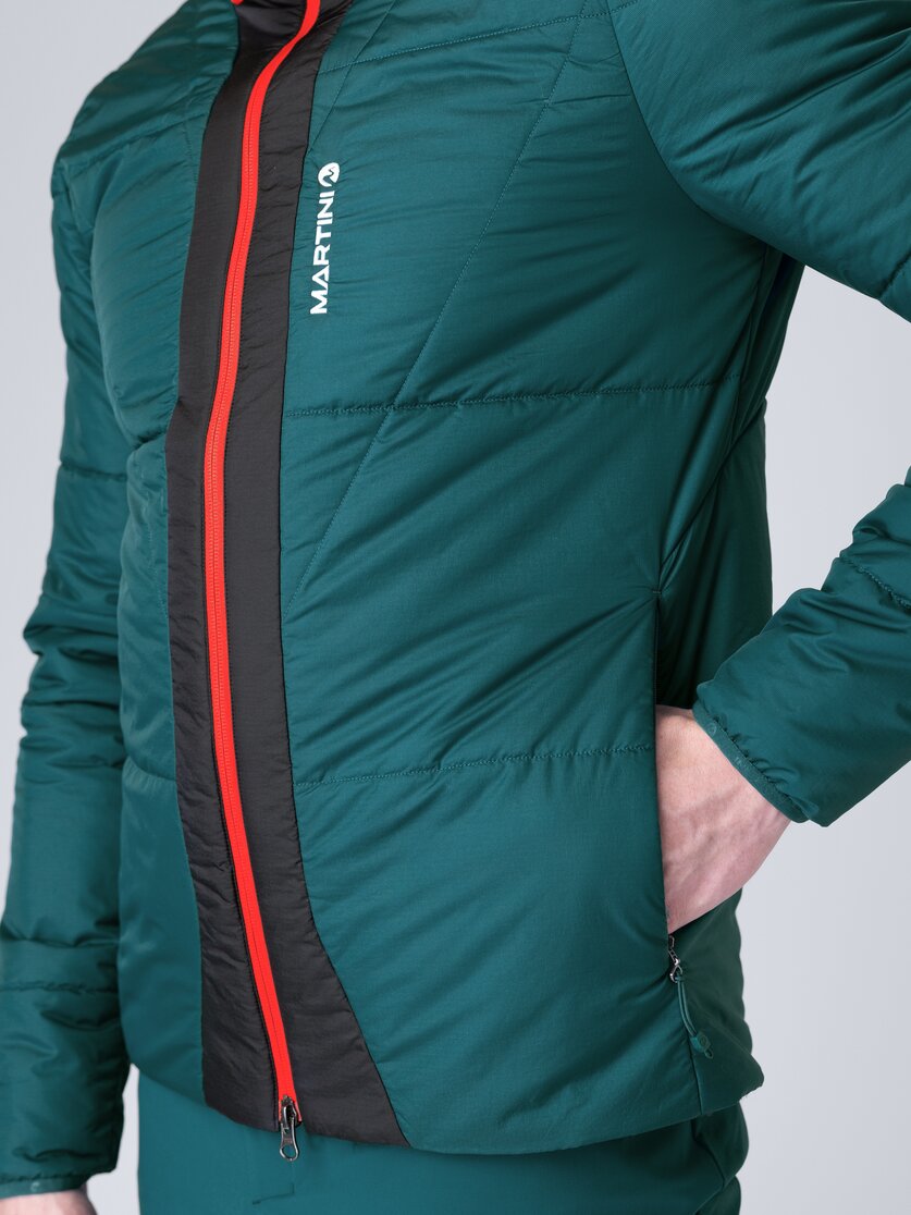 Martini Sportswear - Argon Padded Jacket G-LOFT® M - Primaloft & Gloft Jackets in seaport-lava - Detail 1 - Men