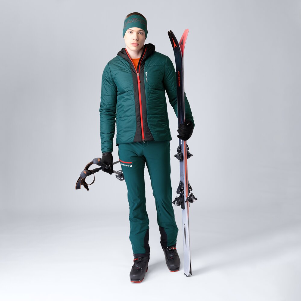 Martini Sportswear - Argon Padded Jacket G-LOFT® M - Primaloft & Gloft Jacken in seaport-lava - Vollständiges Outfit - Herren