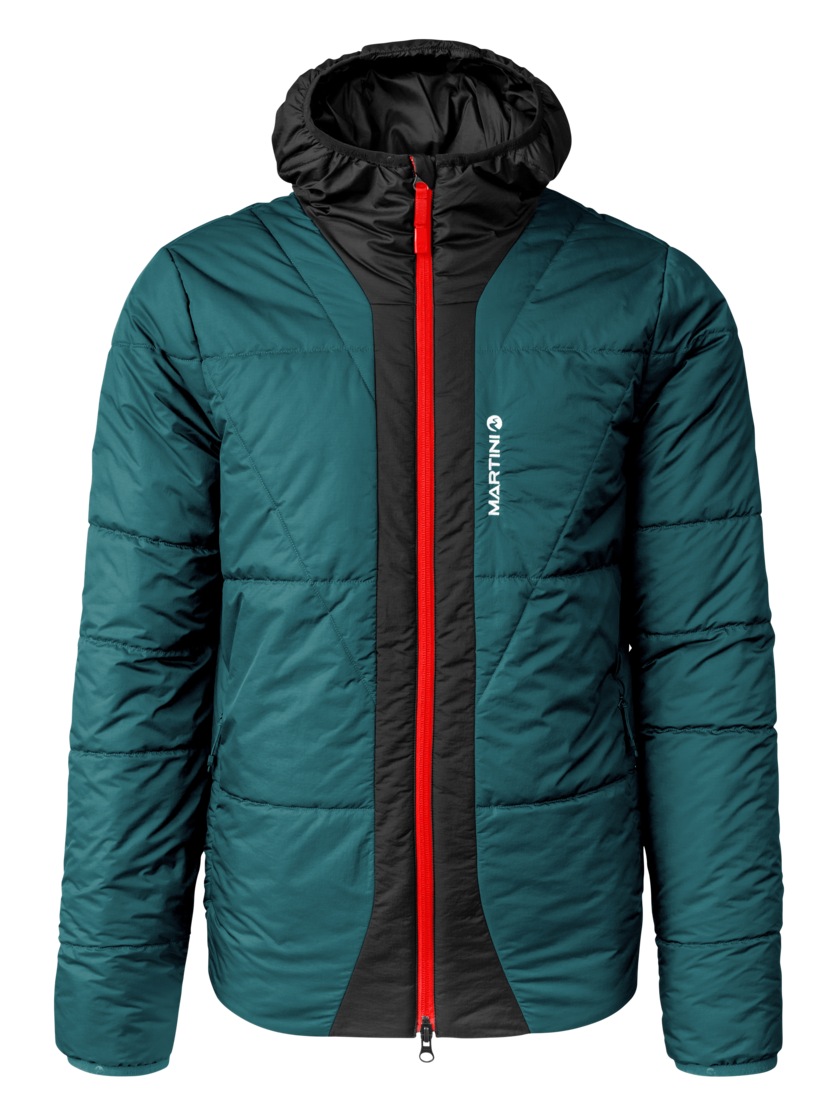 Martini Sportswear - Argon Padded Jacket G-LOFT® M - Primaloft & Gloft Jackets in seaport-lava - front view - Men