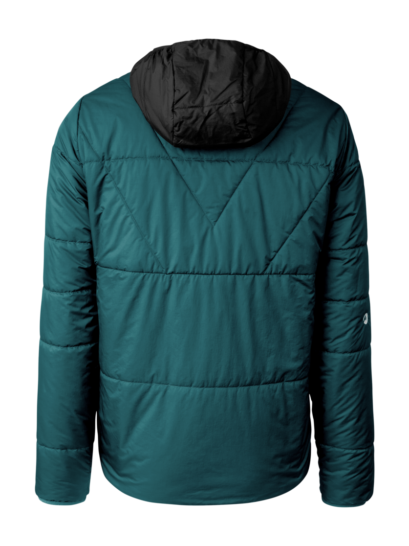 Martini Sportswear - Argon Padded Jacket G-LOFT® M - Primaloft & Gloft Jackets in seaport-lava - rear view - Men