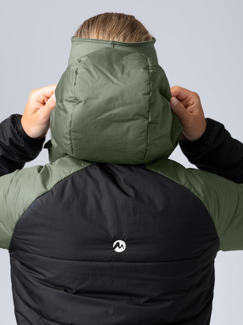 Martini Sportswear - Horizon Padded Jacket G-LOFT® W - Primaloft & Gloft Jacken in mosstone-black - Detail 6 - Damen