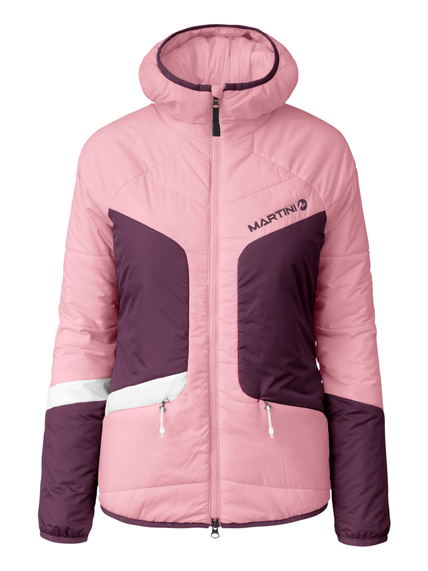 Martini Sportswear - Horizon Padded Jacket G-LOFT® W - Primaloft & Gloft Jacken in primrose-fairy tale - Vorderansicht - Damen