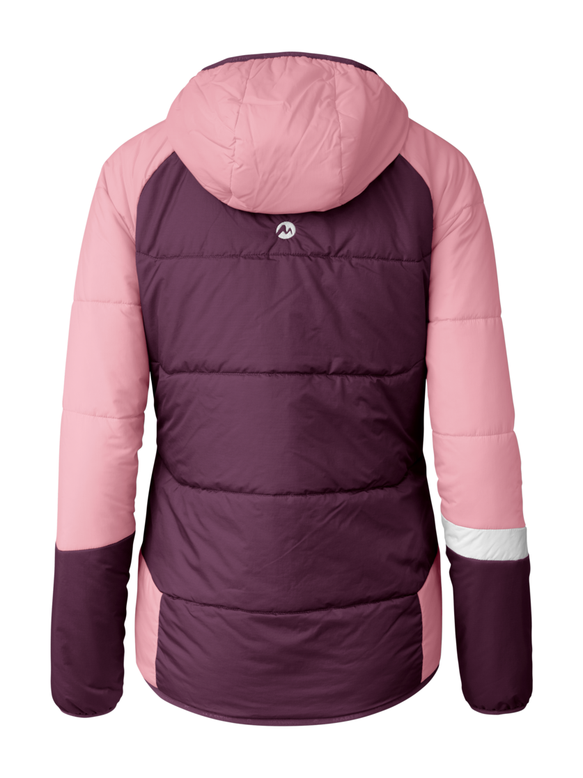 Martini Sportswear - Horizon Padded Jacket G-LOFT® W - Primaloft & Gloft Jacken in primrose-fairy tale - Rückansicht - Damen
