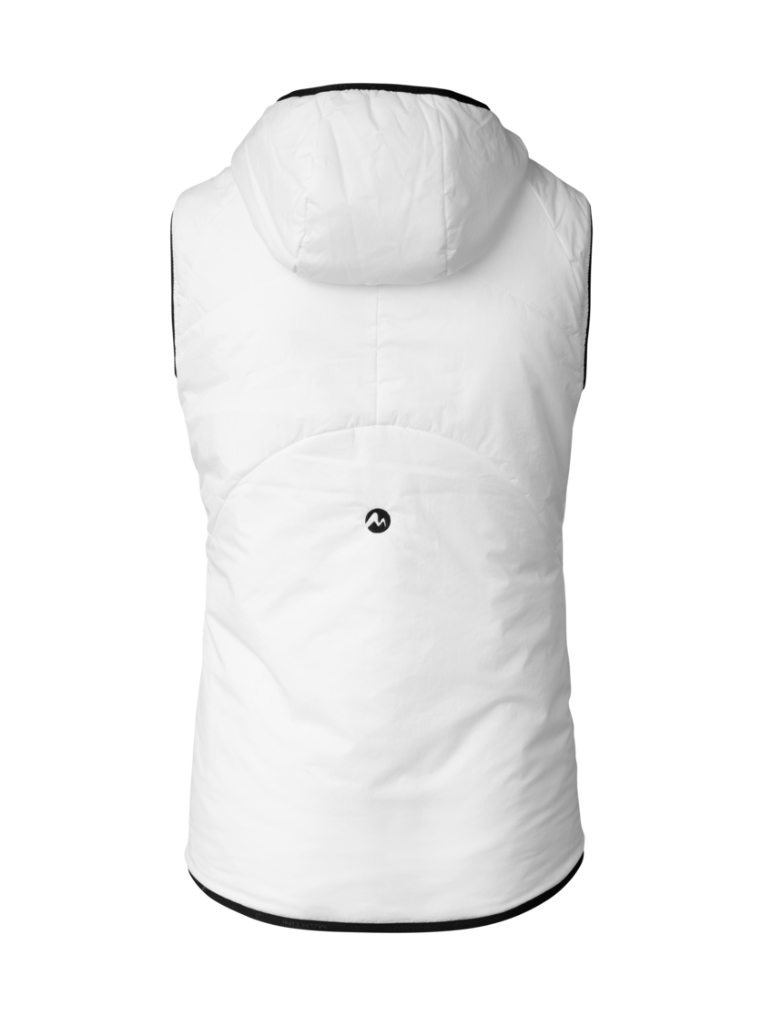Martini Sportswear - Recharge Padded Vest G-LOFT® W - Westen in white - Rückansicht - Damen