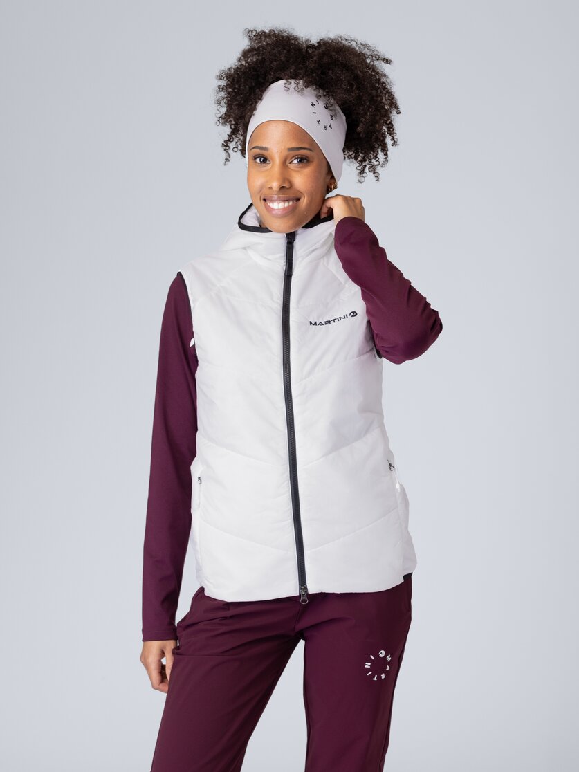 Martini Sportswear - Recharge Padded Vest G-LOFT® W - Westen in fairy tale - Vorderansicht Model - Damen