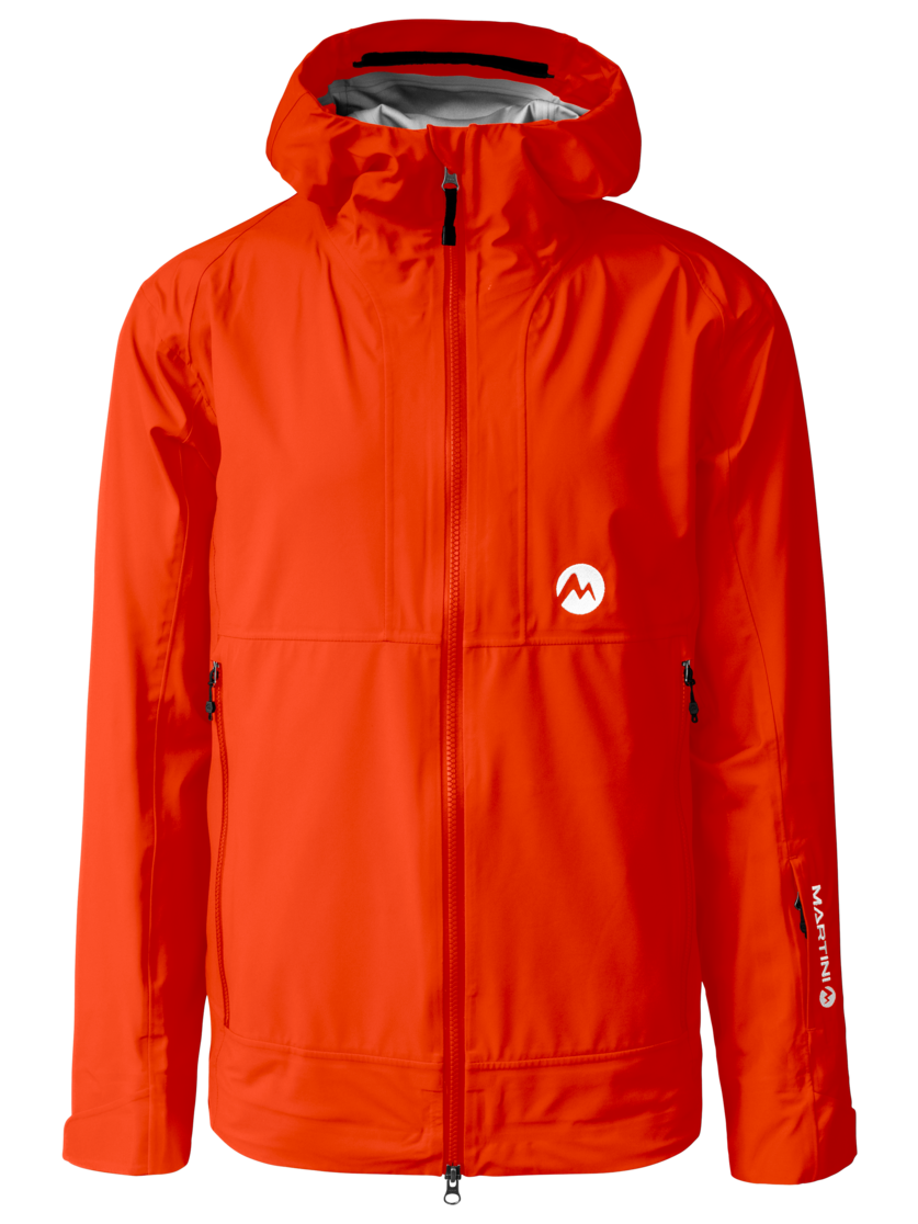 Martini Sportswear - Horizon 3L Jacket M - Giacche Hardshell in lava - vista frontale - Uomo
