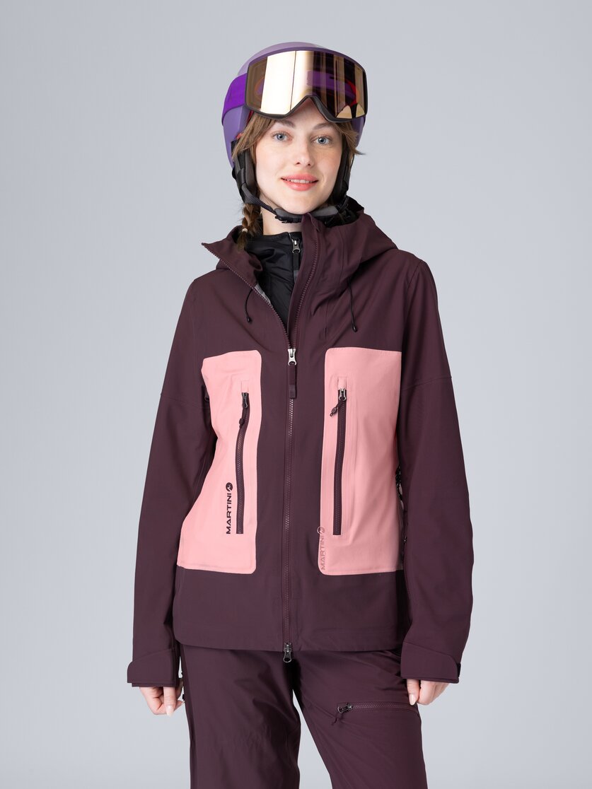 Martini Sportswear - Argon 3L Jacket W - Hardshell Jacken in seaport-scooter - Vorderansicht Model - Damen