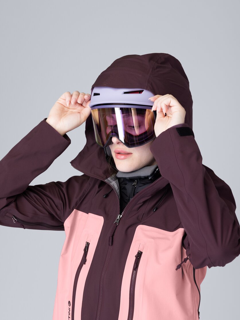Martini Sportswear - Argon 3L Jacket W - Hardshell Jacken in seaport-scooter - Detail 10 - Damen