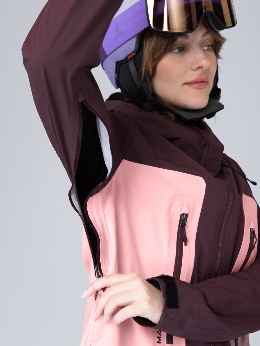 Martini Sportswear - Argon 3L Jacket W - Hardshell Jacken in seaport-scooter - Detail 6 - Damen