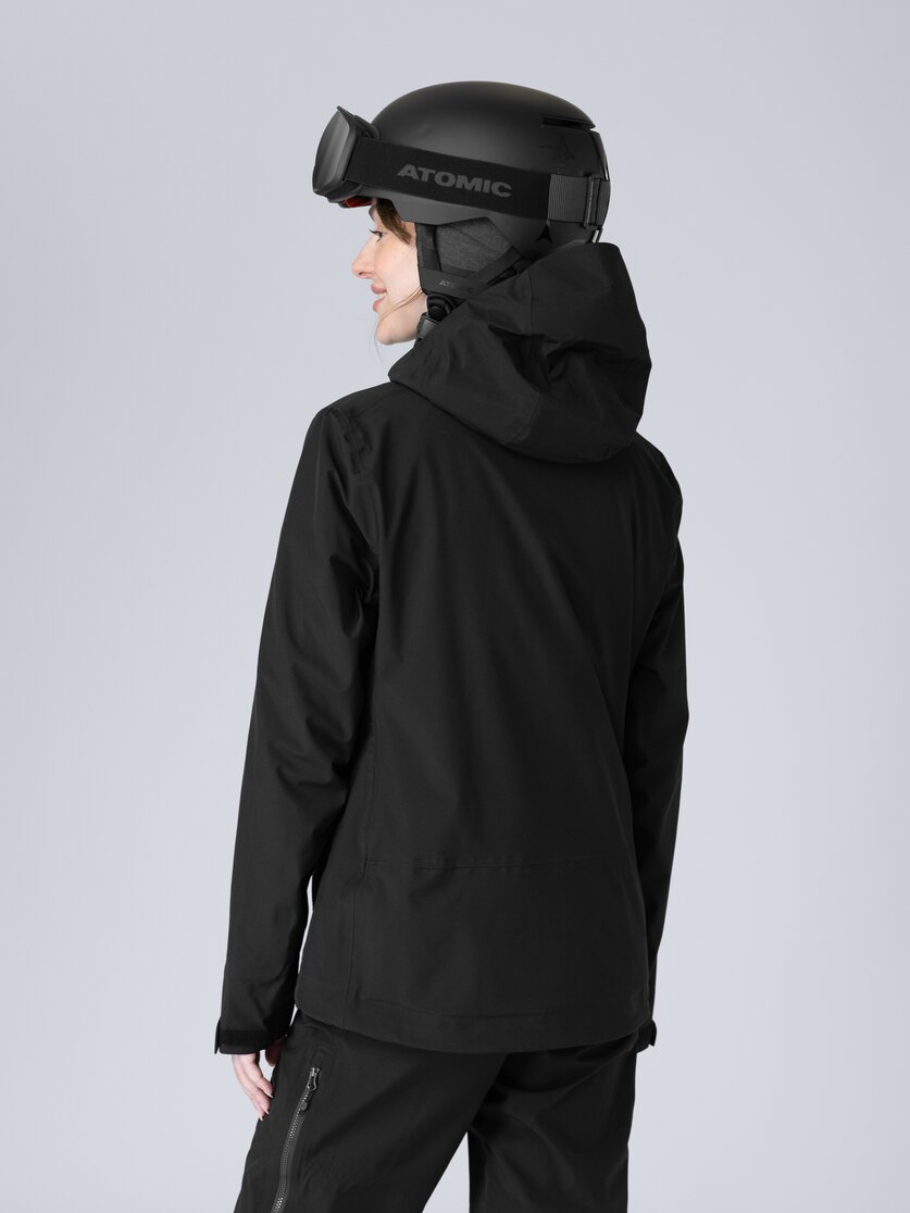 Martini Sportswear - Horizon 3L Jacket W - Giacche Hardshell in seaport - vista laterale modello - Donna